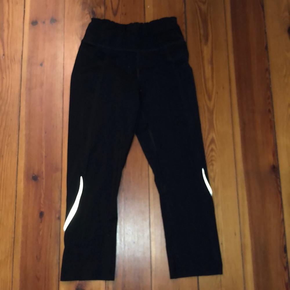 Sweaty Betty Cropped Black Leggings